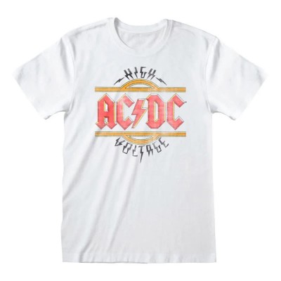 тениска,мъжки,тениски,дамски,тениски,heroes,inc,official,ac,dc,vintage,high,voltage,short,sleeve,t,shirt,white,(white)