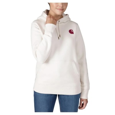 суичър,дамски,блузи,carhartt,logo,hoodie,malt,(beige)