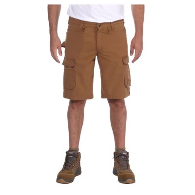 къси,панталони,мъжки,панталони,carhartt,rugged,flex,steel,multipocket,relaxed,fit,cargo,shorts,brown