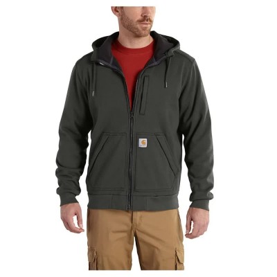 блуза,мъжки,пуловери,carhartt,wind,fighter,relaxed,fit,full,zip,sweatshirt,grey