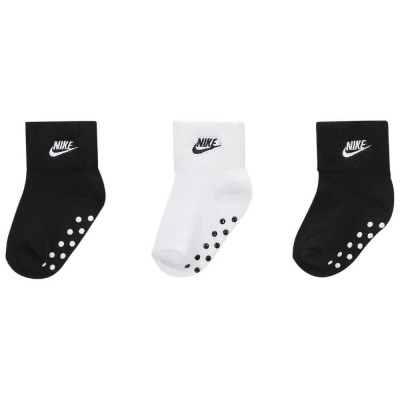 чорапи,мъжки,чорапи,дамски,чорапи,nike,core,futura,gripper,socks,3,pairs,multicolor,(black)