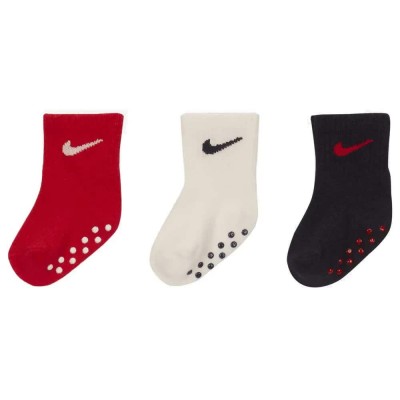 чорапи,мъжки,чорапи,дамски,чорапи,nike,core,swoosh,gripper,socks,3,pairs,multicolor,(university,red)