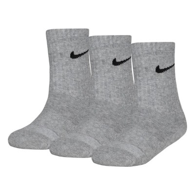 чорапи,мъжки,чорапи,дамски,чорапи,nike,performance,basic,crew,socks,3,pairs,grey,(dk,grey,heather)