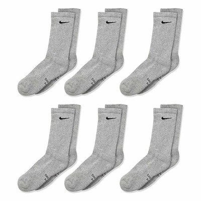 чорапи,мъжки,чорапи,дамски,чорапи,nike,un0019,short,socks,6,pairs,grey,(dk,grey,heather)