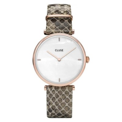 часовник,часовници,cluse,cl61007,watch,golden,(beige,white)