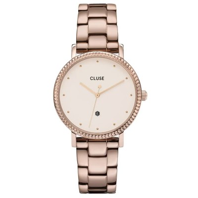 часовник,часовници,cluse,cw0101209009,woman,watch,golden,(pink,white)