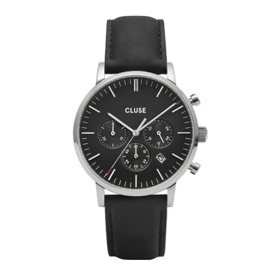 часовник,часовници,cluse,cw0101502001,watch,silver,(black)
