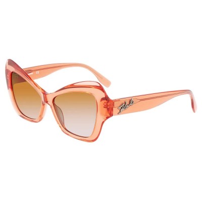 слънчеви,очила,слънчеви,очила,karl,lagerfeld,kl6076s800,woman,sunglasses,orange,(orange)