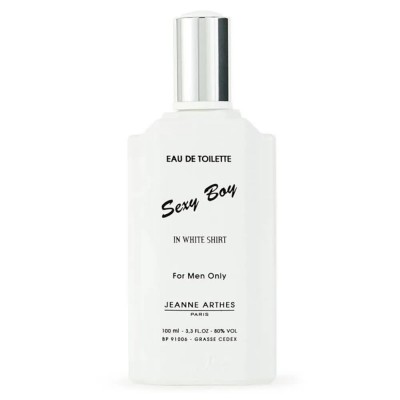 мъжки,парфюми,jeanne,arthes,sexy,boy,white,shirt,100ml,eau,de,toilette,clear
