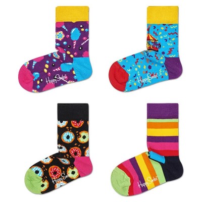 чорапи,детски,чорапи,happy,socks,party,socks,4,pairs,multicolor,(multicolor)