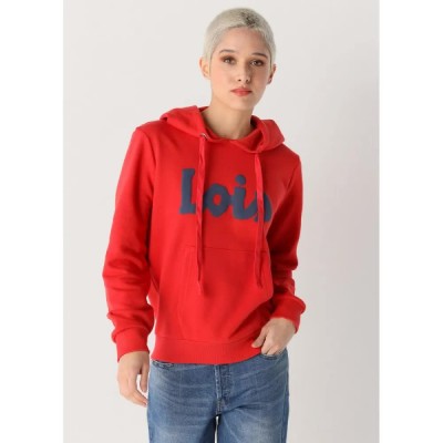 суичър,дамски,блузи,lois,jeans,135256,46439,2220,logo,hoodie,red,(red)