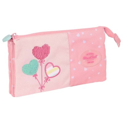 канцеларски,принадлежности,safta,blackfit8,´balloons,triple,recyclable,pencil,case,pink,(multicolor)