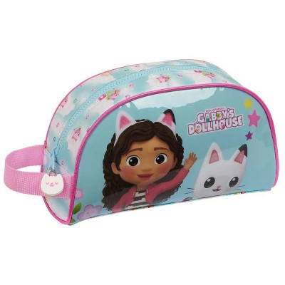 канцеларски,принадлежности,safta,gabby´s,dollhouse,pencil,case,blue,(multicolor)
