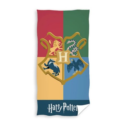 хавлиена,кърпа,хавлии,safta,harry,potter,bravery,microfiber,towel,multicolor,(green)
