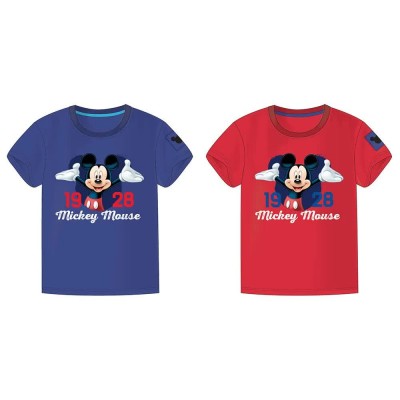 тениска,мъжки,тениски,дамски,тениски,safta,mickey,mouse,only,one,2,designs,assorted,short,sleeve,t,shirt,red,blue,(multicolor)