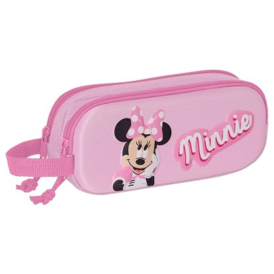 канцеларски,принадлежности,safta,minnie,mouse,3d,double,pencil,case,pink,(multicolor)
