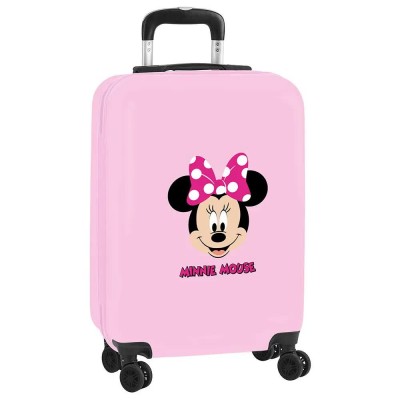 чанта,с,колела,раници,safta,minnie,mouse,´´me,time´´,cabin,20´´,twin,wheels,trolley,bag,multicolor,(pink)