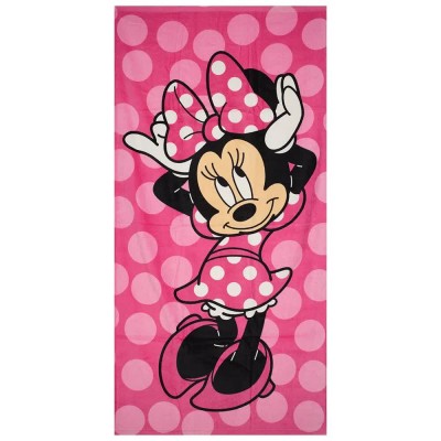 хавлиена,кърпа,хавлии,safta,minnie,mouse,´´me,time´´,cotton,towel,multicolor,(pink)