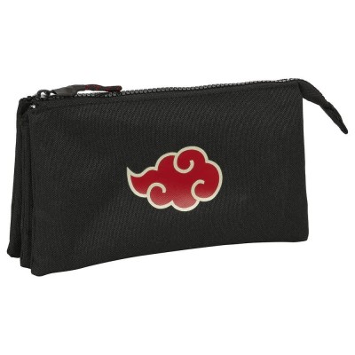 канцеларски,принадлежности,safta,naruto,teen,triple,pencil,case,black,(multicolor)