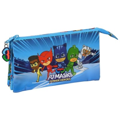 канцеларски,принадлежности,safta,pjmasks,triple,pencil,case,blue,(multicolor)