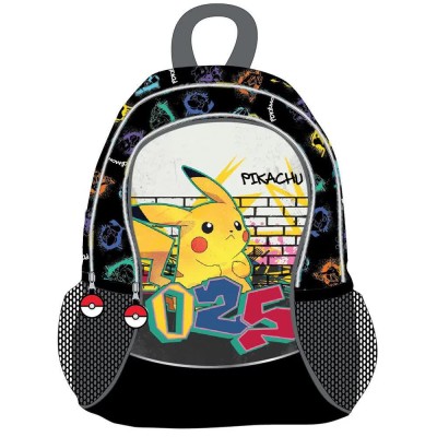 юношеска,раница,раници,safta,pokemon,´´pikachu´´,junior,23l,46x32x15.5,cm,backpack,multicolor,(black)