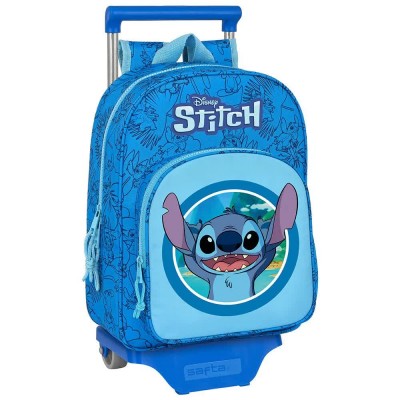 раница,раници,safta,stitch,185,10l,26x34x11,cm,wheeled,backpack,blue,(multicolor)