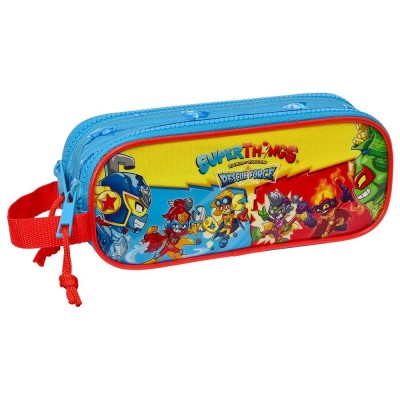 канцеларски,принадлежности,safta,supershings,´´rescue,force´´,double,pencil,case,multicolor