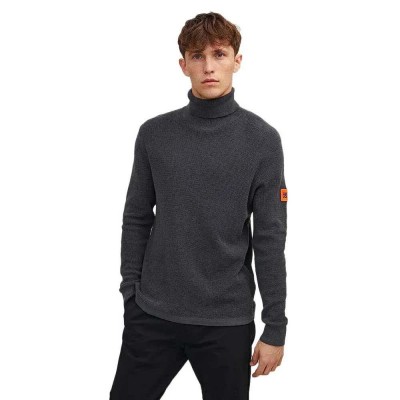 блуза,мъжки,пуловери,jack,&,jones,jcoclassic,waffle,sweatshirt,black,(grey)