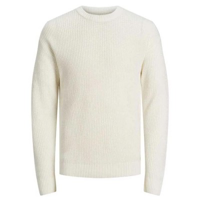 тениска,мъжки,тениски,jack,&,jones,jorbrink,knit,long,sleeve,t,shirt,beige,(white)