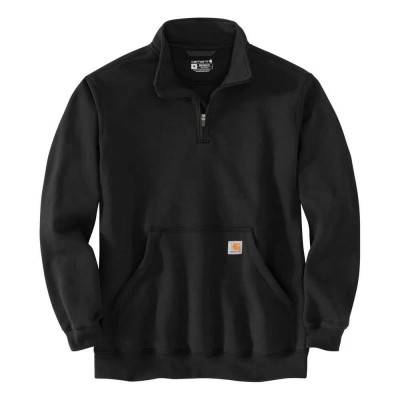 блуза,мъжки,пуловери,carhartt,loose,fit,midweight,half,zip,sweatshirt,black