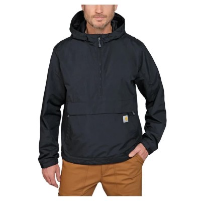 яке,мъжки,якета,carhartt,packable,anorak,lightweight,rain,jacket,grey,(black)