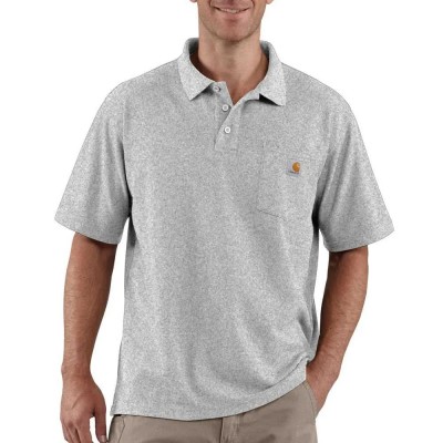 мъжки,блузи,с,яка,carhartt,pocket,loose,fit,short,sleeve,polo,heather,grey,(grey)