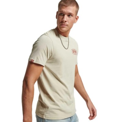 тениска,мъжки,тениски,superdry,vintage,script,workwear,short,sleeve,t,shirt,pelican,beige,(beige)