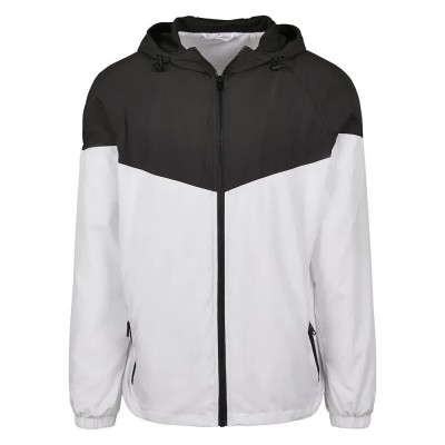 яке,мъжки,якета,build,your,brand,2,tone,tech,windrunner,jacket,white,black,(white)