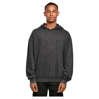 суичър,мъжки,пуловери,build,your,brand,acid,washed,oversized,hoodie,grey