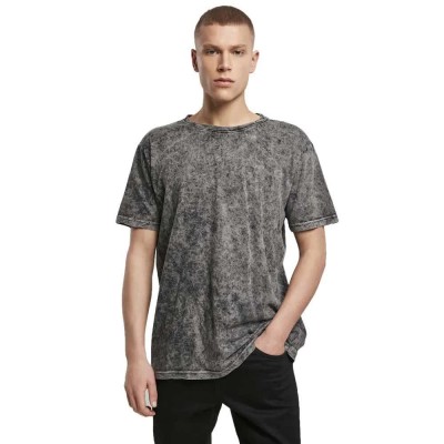тениска,мъжки,тениски,build,your,brand,acid,washed,short,sleeve,t,shirt,dark,grey,white,(grey)