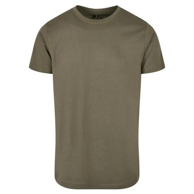 тениска,мъжки,тениски,build,your,brand,basic,short,sleeve,t,shirt,olive,(green)