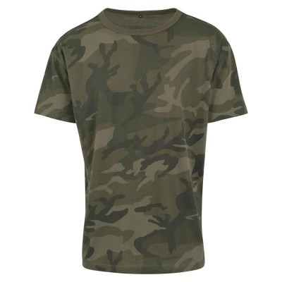 тениска,мъжки,тениски,build,your,brand,camo,by079,short,sleeve,t,shirt,green,(olive,camo)