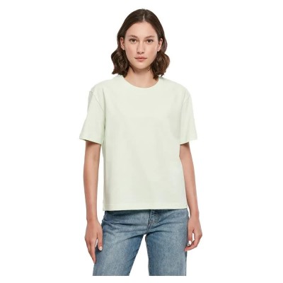 тениска,дамски,тениски,build,your,brand,everyday,short,sleeve,t,shirt,light,mint,(beige)