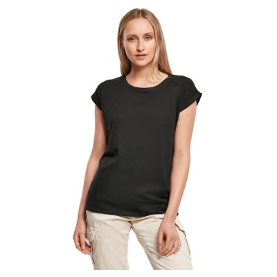 тениска,дамски,тениски,build,your,brand,extended,shoulder,short,sleeve,t,shirt,black