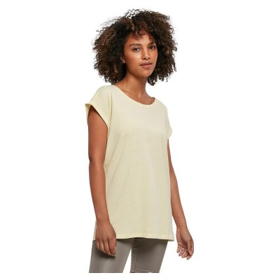 тениска,дамски,тениски,build,your,brand,extended,shoulder,short,sleeve,t,shirt,soft,yellow,(yellow)
