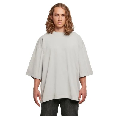 тениска,мъжки,тениски,build,your,brand,huge,3,4,sleeve,t,shirt,light,asphalt,(grey)
