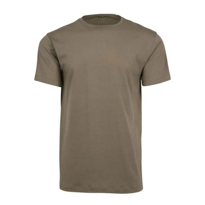 тениска,мъжки,тениски,build,your,brand,light,by005,short,sleeve,t,shirt,olive,(green)