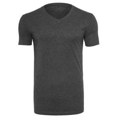 тениска,мъжки,тениски,build,your,brand,light,short,sleeve,v,neck,t,shirt,charcoal,(grey)