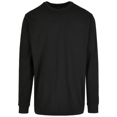 тениска,мъжки,тениски,build,your,brand,organic,long,sleeve,t,shirt,black,(black)