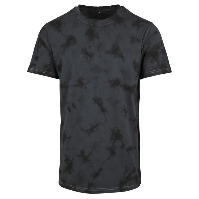 тениска,мъжки,тениски,build,your,brand,print,batik,dye,short,sleeve,t,shirt,grey,(grey,dark,grey)