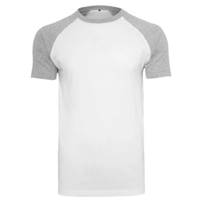 тениска,мъжки,тениски,build,your,brand,raglan,contrast,short,sleeve,t,shirt,white,grey,(white)