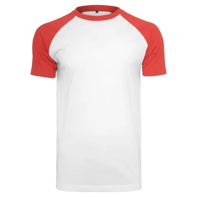 тениска,мъжки,тениски,build,your,brand,raglan,contrast,short,sleeve,t,shirt,white,(white,red)
