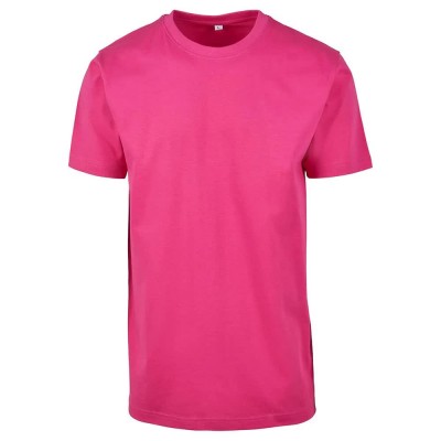 тениска,мъжки,тениски,build,your,brand,short,sleeve,t,shirt,hibiskus,pink,(pink)