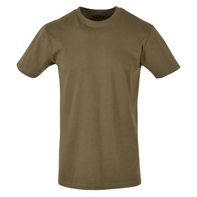 тениска,мъжки,тениски,build,your,brand,short,sleeve,t,shirt,natural,olive,(green)